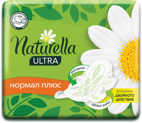Упаковка прокладок Naturella